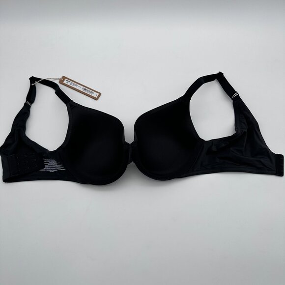 SKIMS Women's Smoothing Intimates Full Coverage Lightly Lined Bra, Onyx Color - Picture 3 of 16